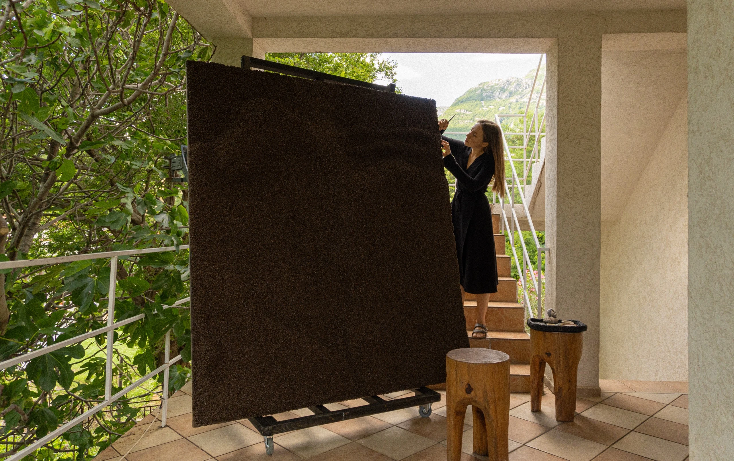 Mila Halizova Environmental Artist Sustainable Practice - Mila Halizova | Repose Archive