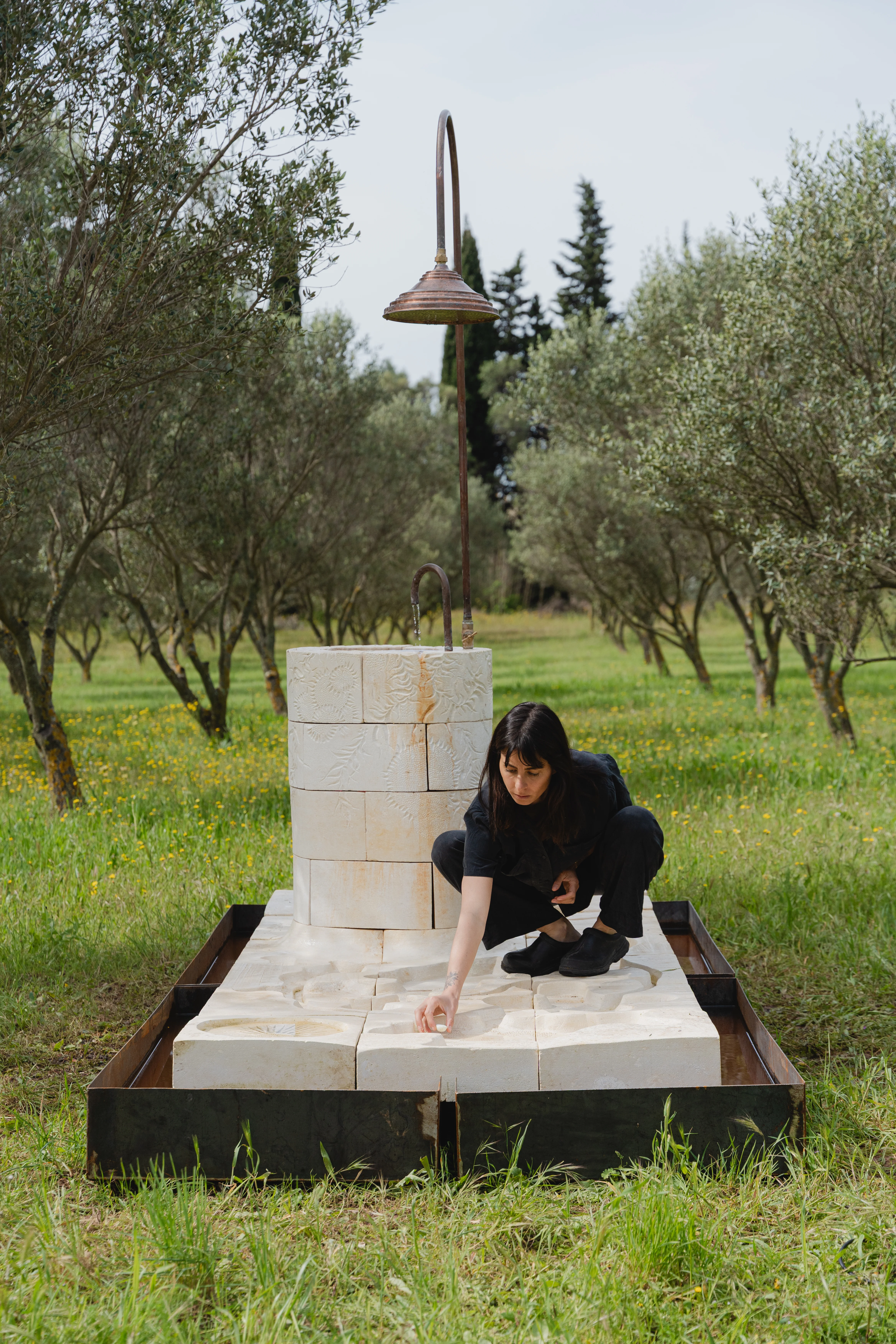 Garden outdoor installation, Nysæ
