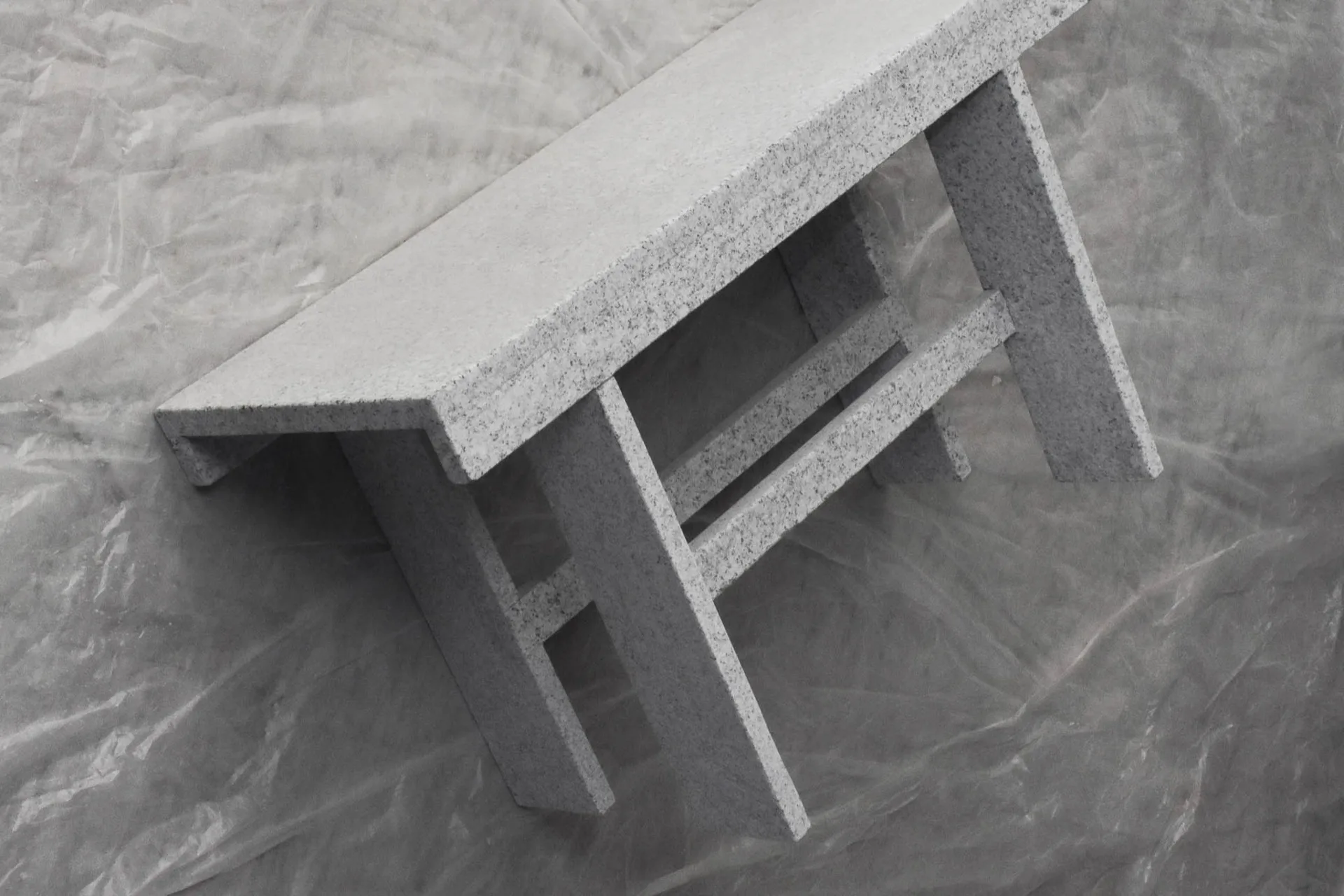 Gaston Badii Delfina Raban 6143 - Badii Rabán: Material research with stone | Repose Archive