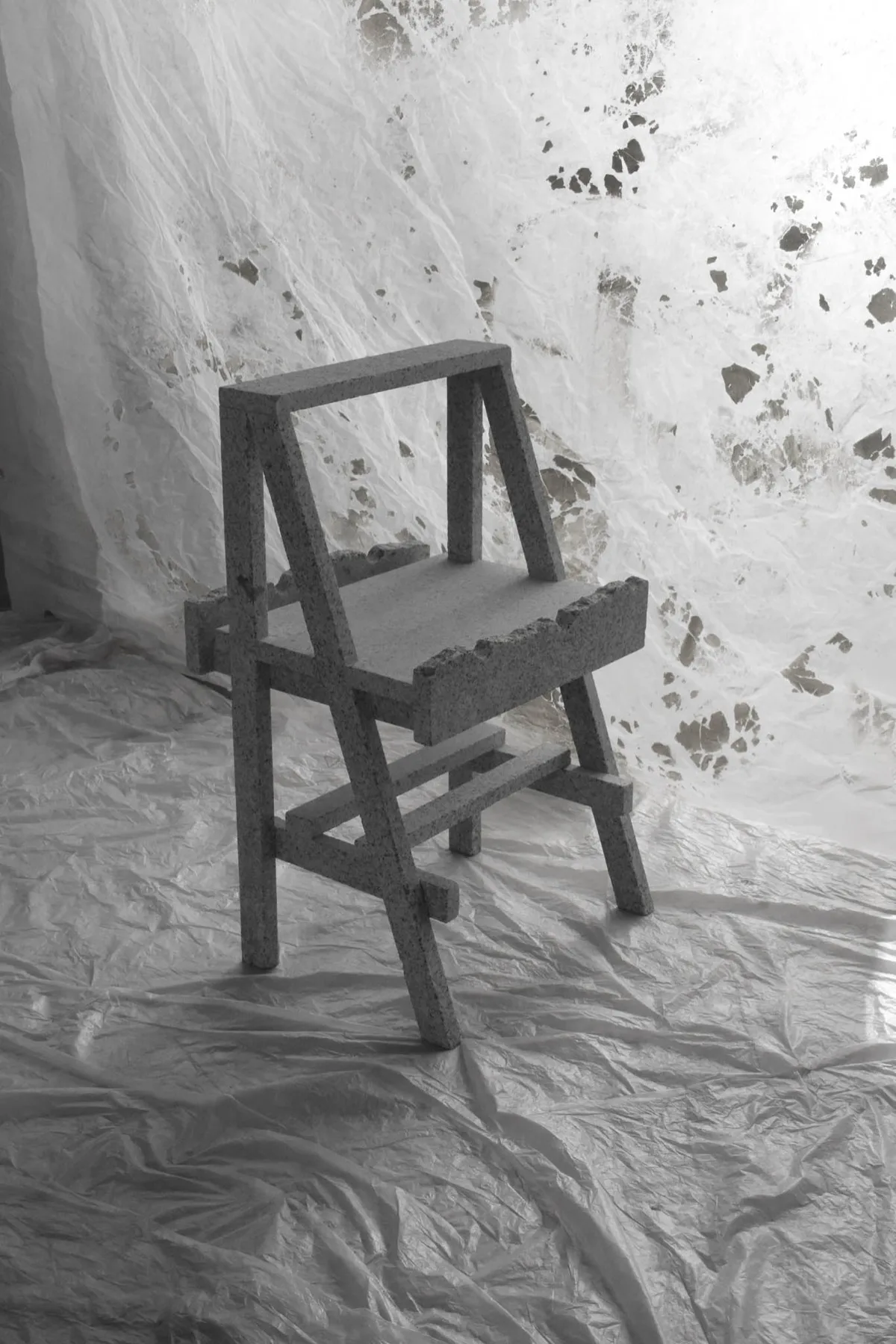 Gaston Badii Delfina Raban 6277 - Badii Rabán: Material research with stone | Repose Archive