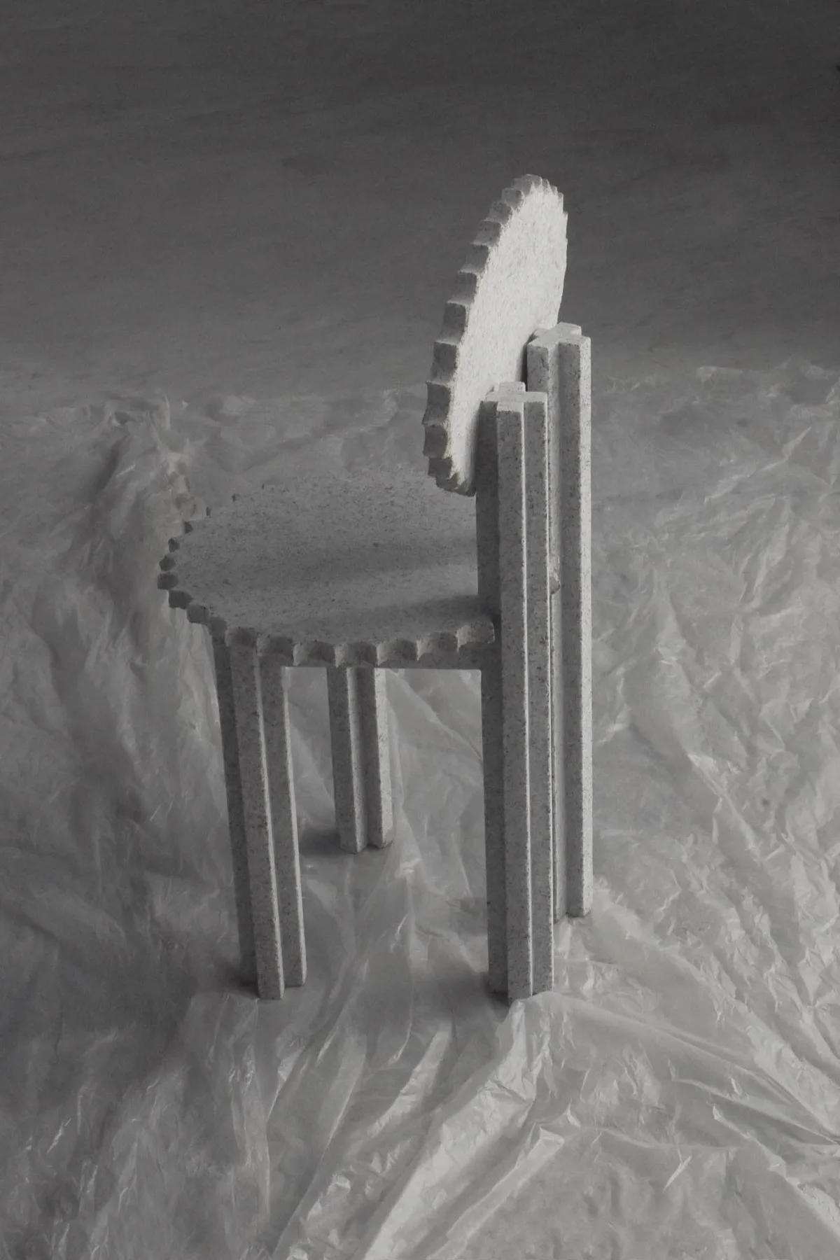 Gaston Badii Delfina Raban 6021 - Badii Rabán: Material research with stone | Repose Archive