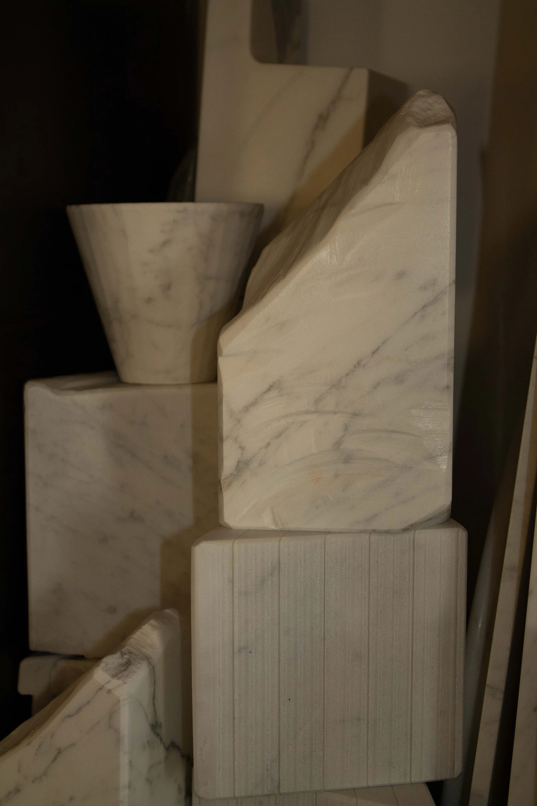 Contemporary Craft Objects Marble Design France - Neolitique | Repose Archive