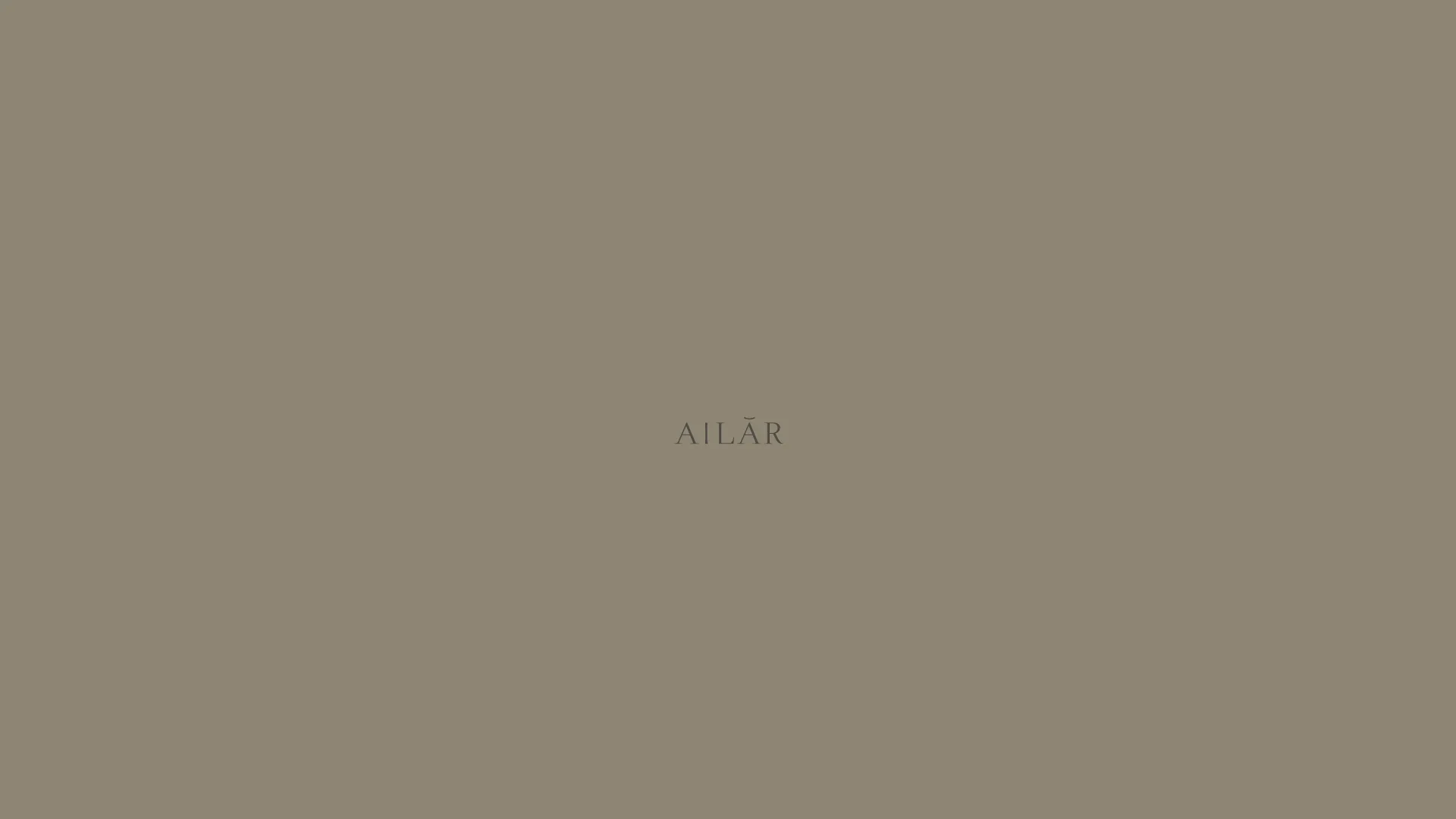 Ailār Yoga logo and brand identity - Repose Studio