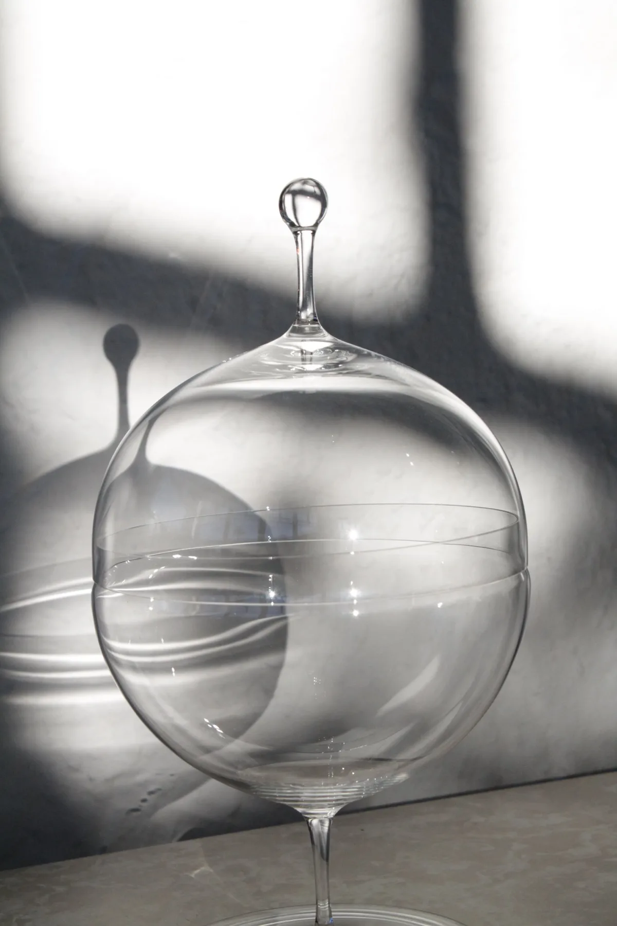 Lobmeyr crystal globe tableware - Repose Studio